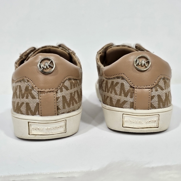 Michael kors women's sneakers brown/tan sz.5 - Picture 8 of 13